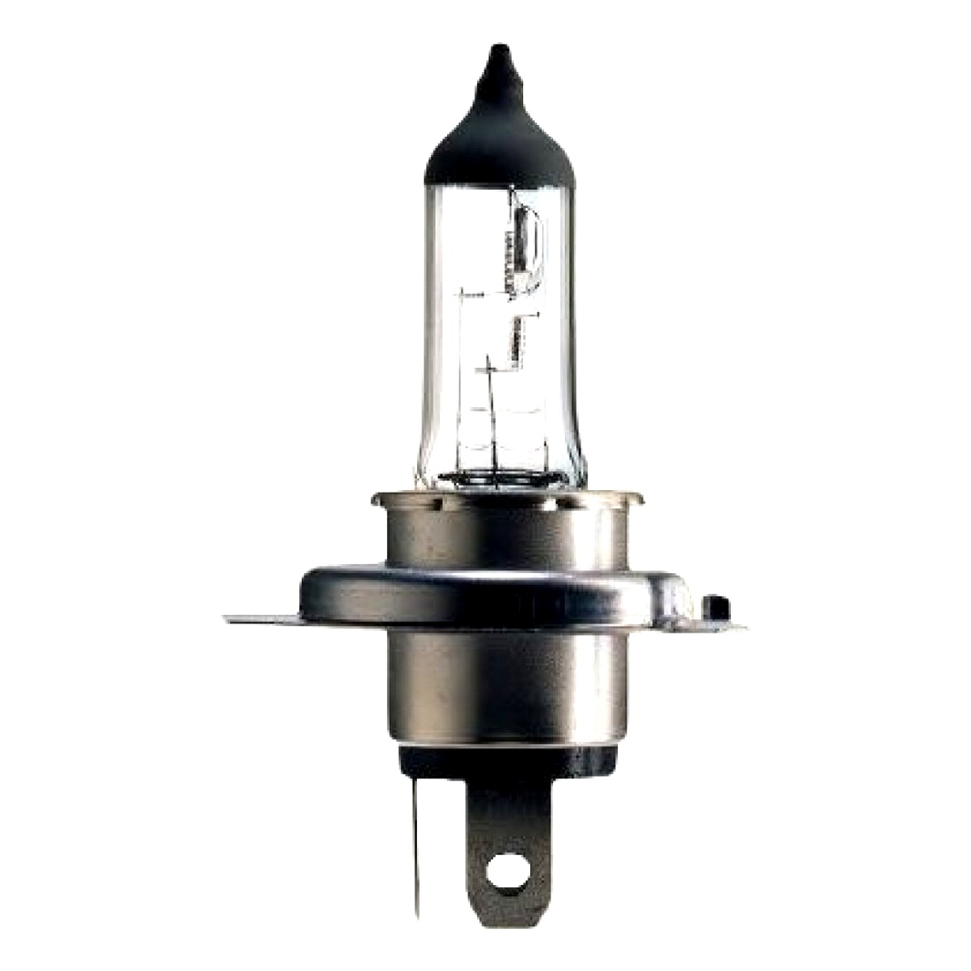 Автолампа галогенова PHILIPS VisionPlus H4 P43t-38 55W 12V прозора 12342CTVBW - zapix