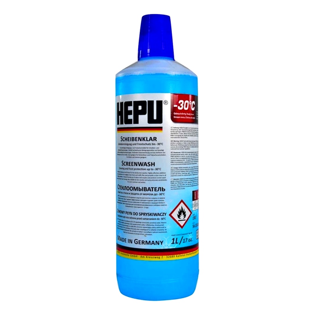 Омивач скла готовий зимовий -30°С HEPU лимон 1 л SKC30001 - zapix