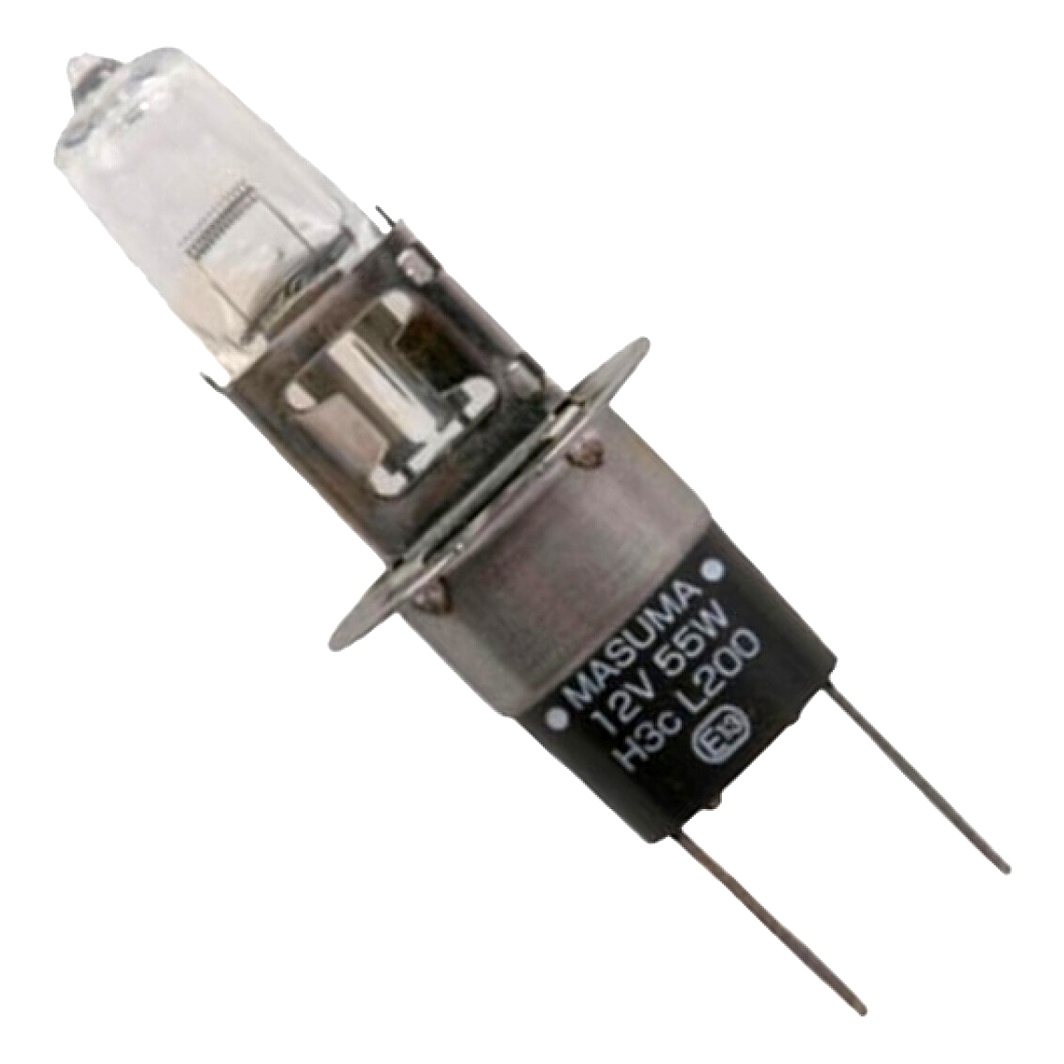 Автолампа галогенова MASUMA Clearglow H3C 55W 12V прозора L200 - zapix