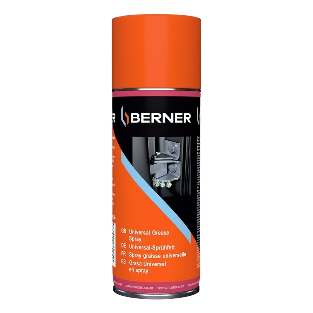Смазка литиево-кальциевая BERNER Universal Spray для цепи 400 мл (1477340) - zapix