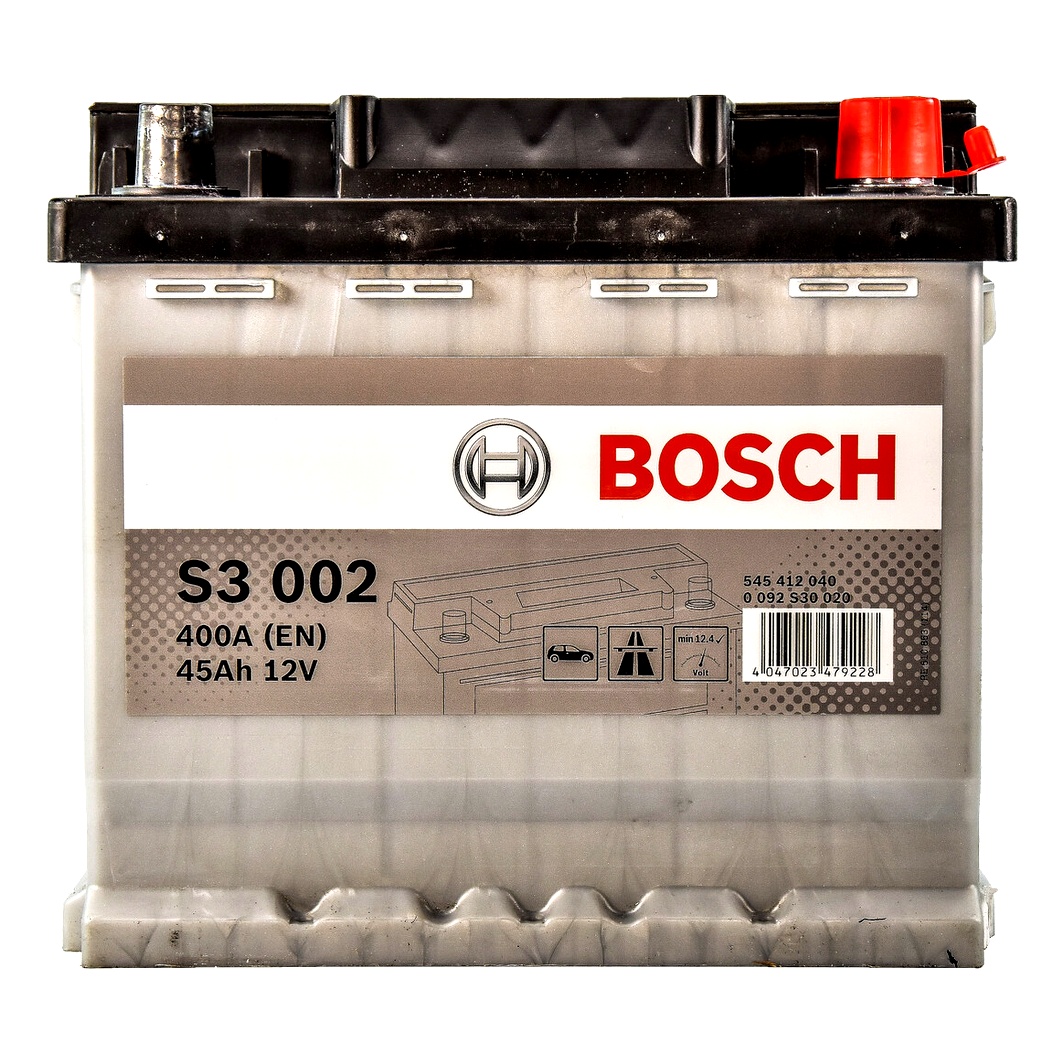 Акумулятор BOSCH S3 12V 45Ah 400A R+ 0092S30020 - zapix