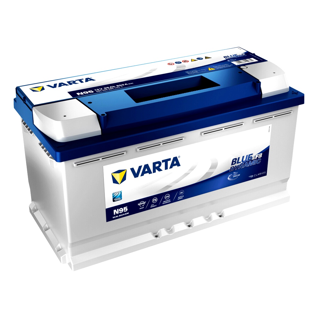 Акумулятор VARTA Blue Dynamic EFB 12V 95Ah 850A R+ 595500085 - zapix