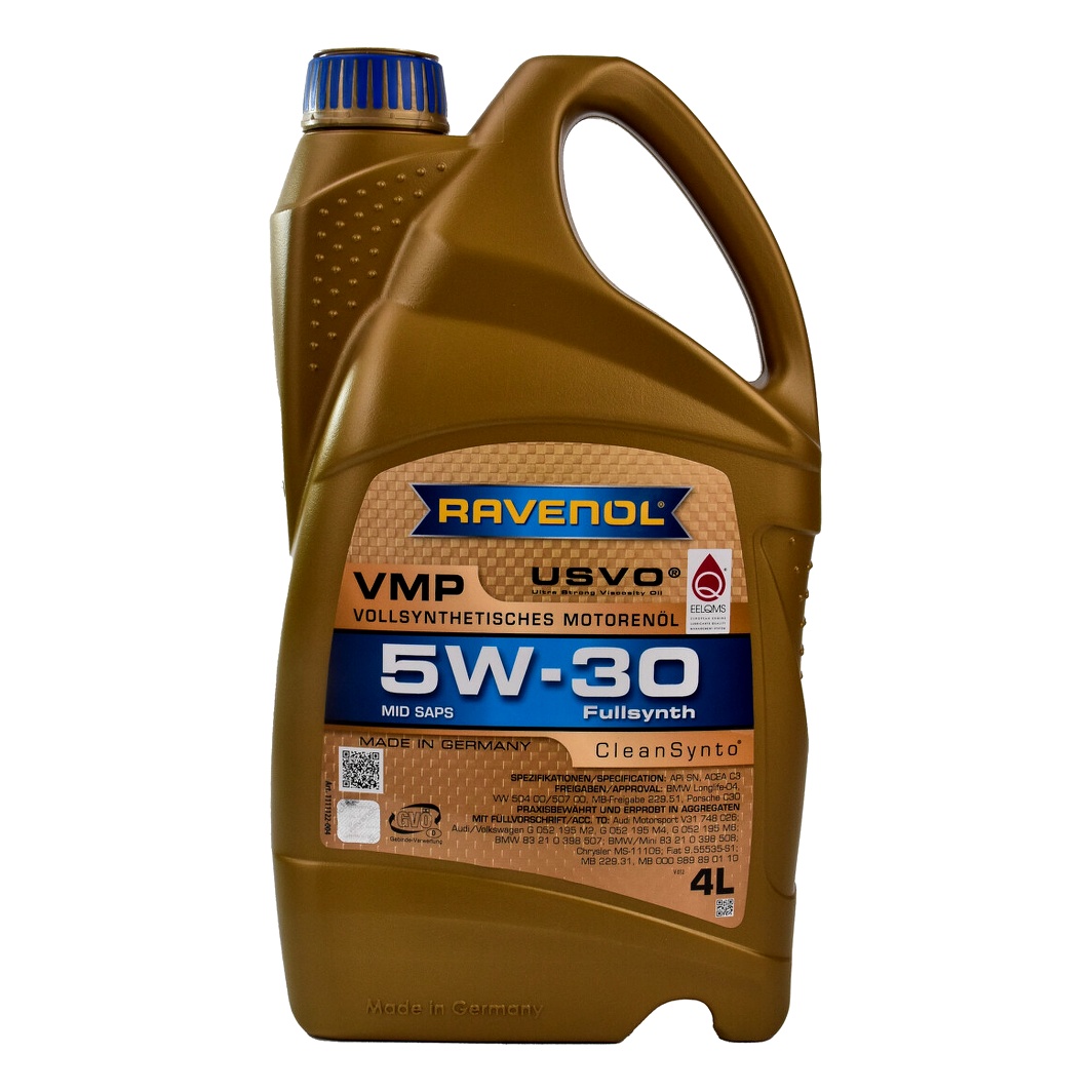 Моторное масло RAVENOL VMP 5W-30 4 л (1111122004) - zapix