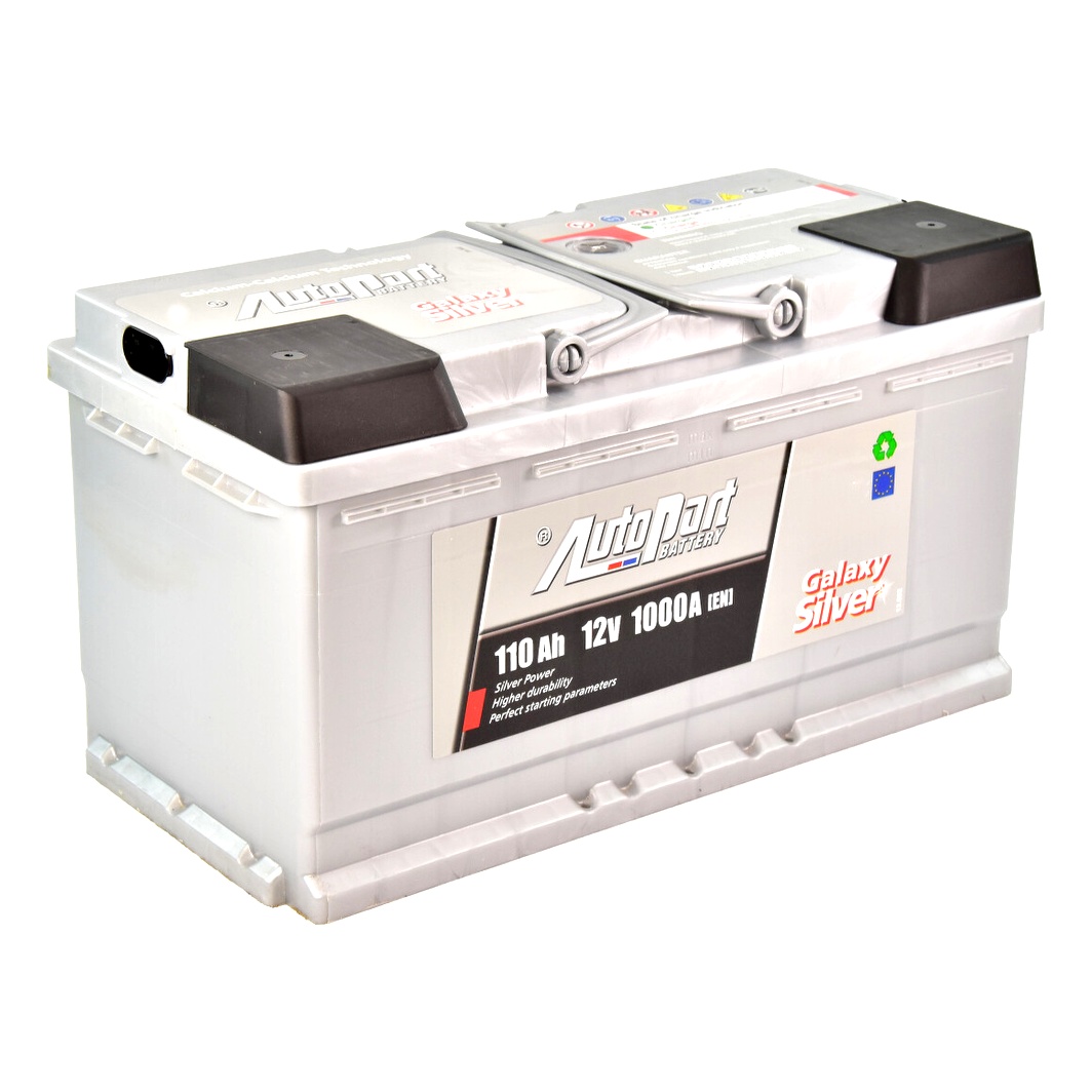 Акумулятор AUTOPARTS Galaxy Silver 12V 110Ah 950A R+ ARL110GA0 - zapix