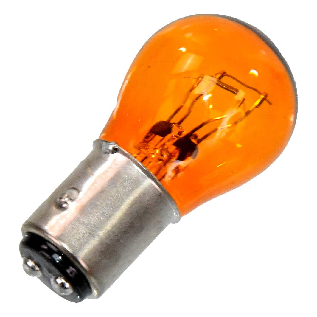 Автолампа розжарювання WAGNER P27/7W 12V помаранчева 1157NA - zapix