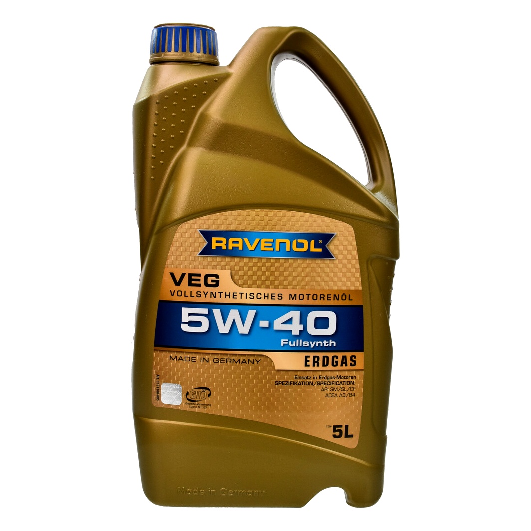 Моторна олива RAVENOL VEG 5W-40 5 л (11311005) - zapix