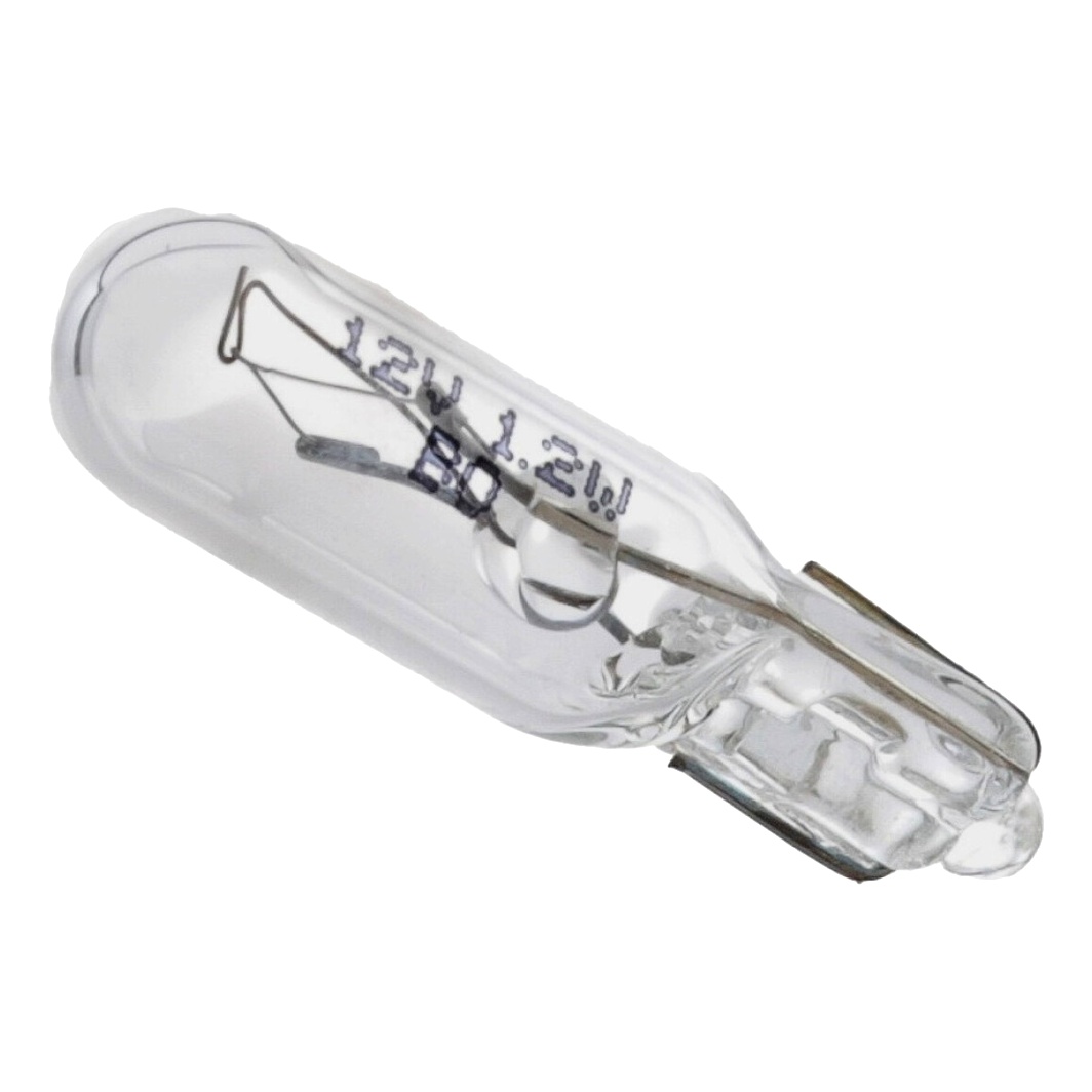 Автолампа розжарювання HELLA Standard W1.2W W2x4.6d 1.2W 12V прозора 8GP002095121 - zapix