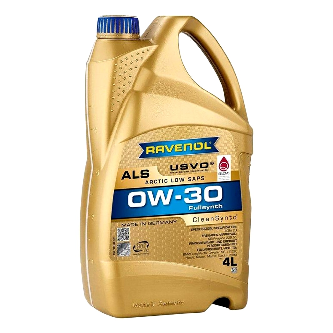 Моторна олива RAVENOL ALS 0W-30 4 л (1111137004) - zapix