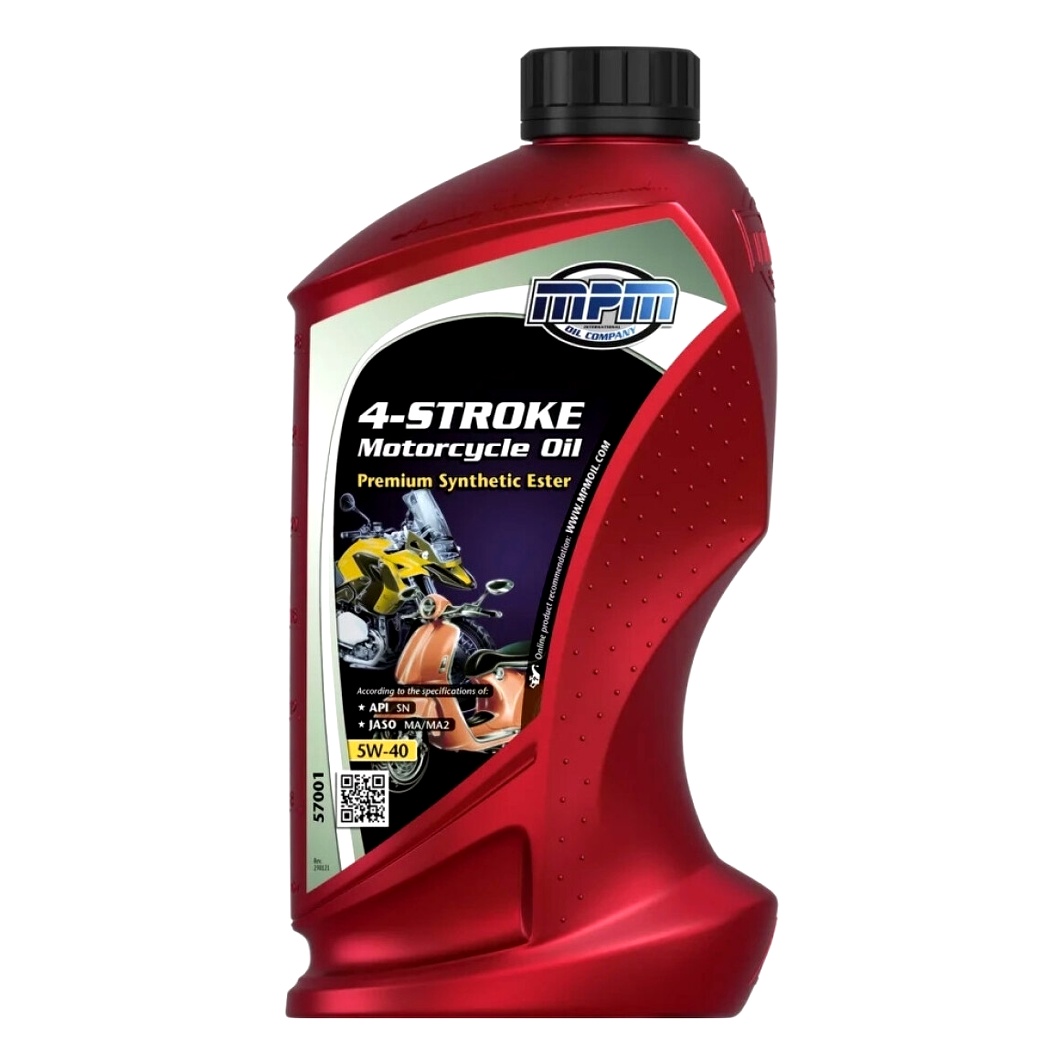 Моторное масло MPM Premium Synthetic Ester 4T 5W-40 синтетическое 1 л 57001 - zapix