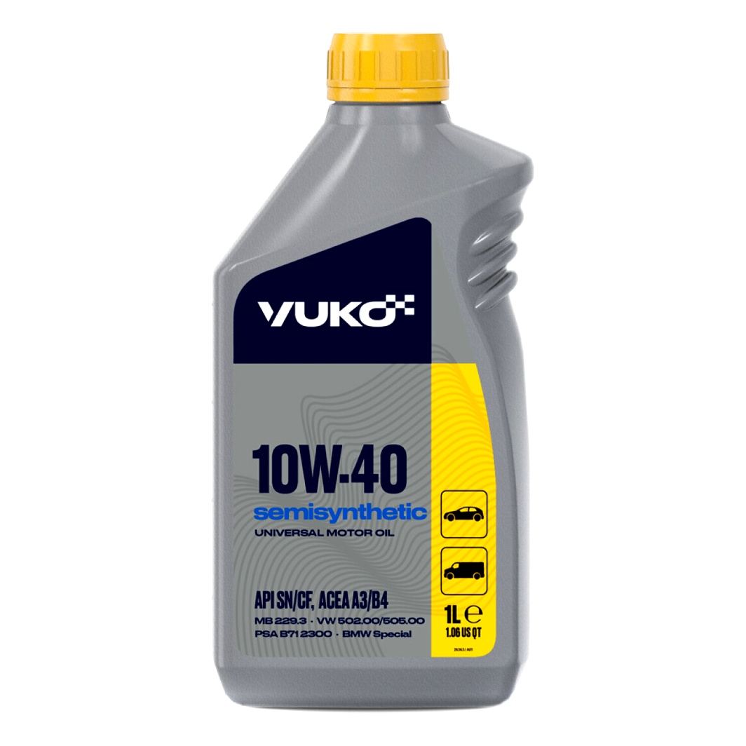 Моторное масло YUKO Semisynthetic 10W-40 1 л (021579) - zapix