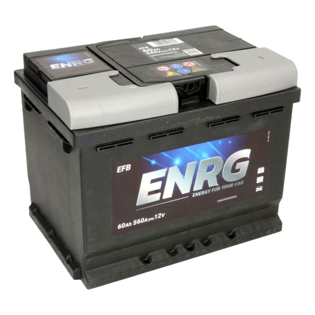 Акумулятор ENRG 12V 60Ah 560A R+ ENRG560500056 - zapix