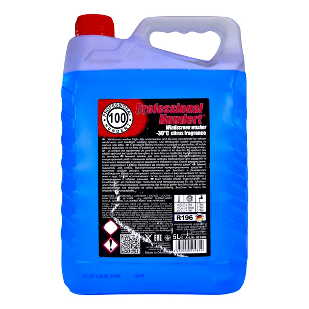 Омивач скла готовий зимовий -30°С PROFESSIONAL HUNDERT 5 л KSW5L30C - zapix