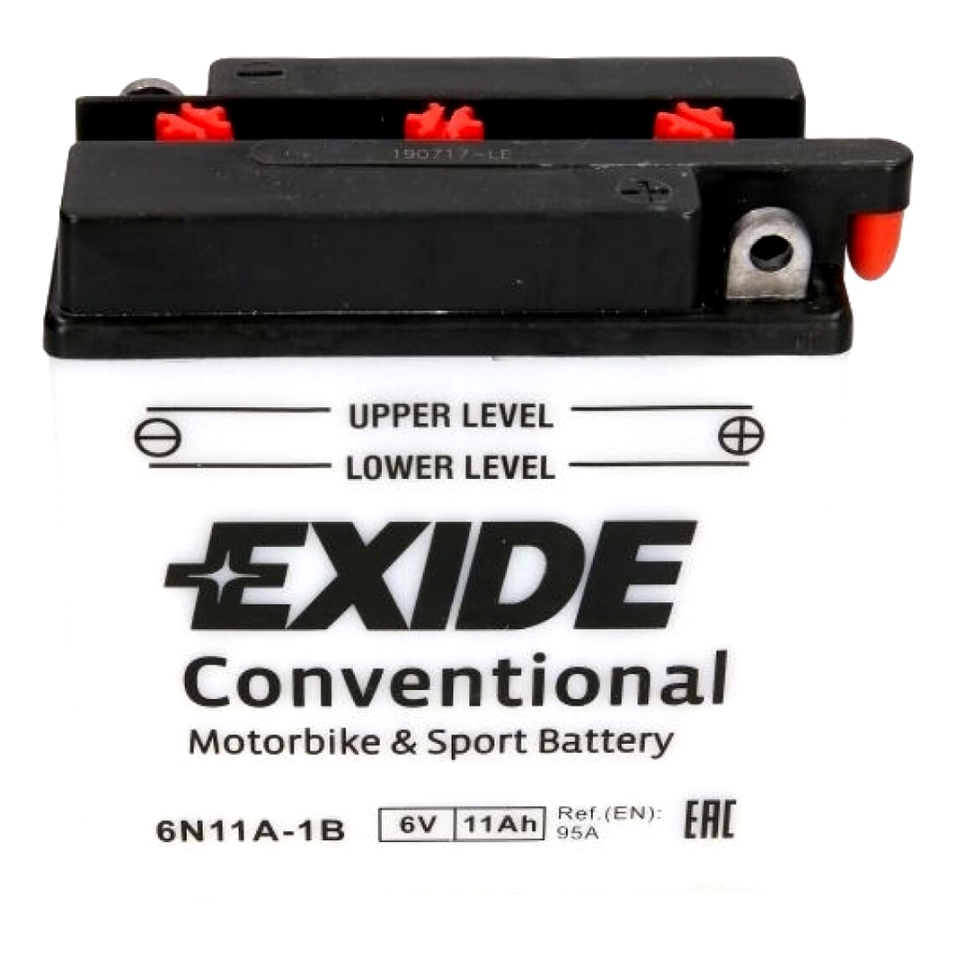 Акумулятор EXIDE Conventional 6V 11Ah 95A R+ 6N11A1B - zapix