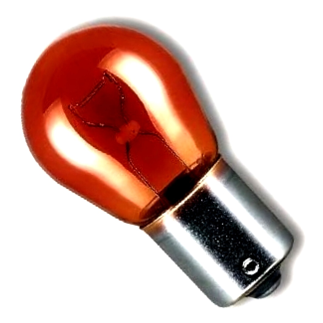 Автолампа розжарювання OSRAM PY21W BAU15s 21W 12V прозора 7507ULT - zapix