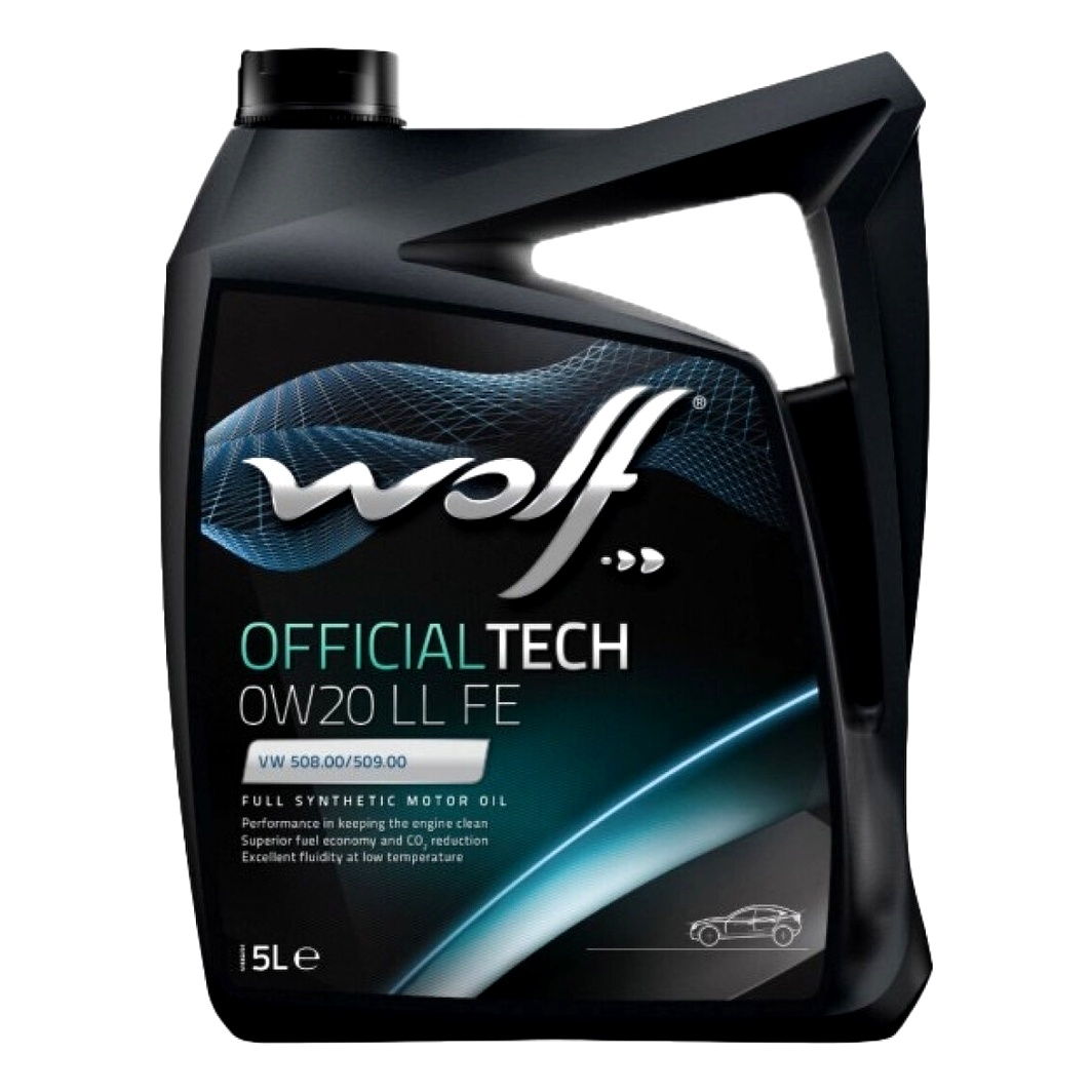 Моторна олива WOLF Officialtech LL FE 0W-20 5 л (8331336) - zapix