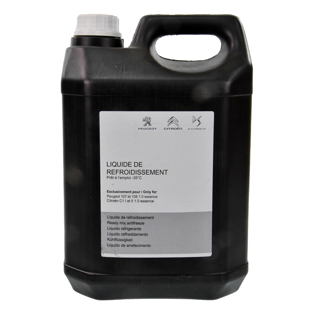 Готовый антифриз CITROEN / PEUGEOT -35° красный G12 5 л (1637854980)