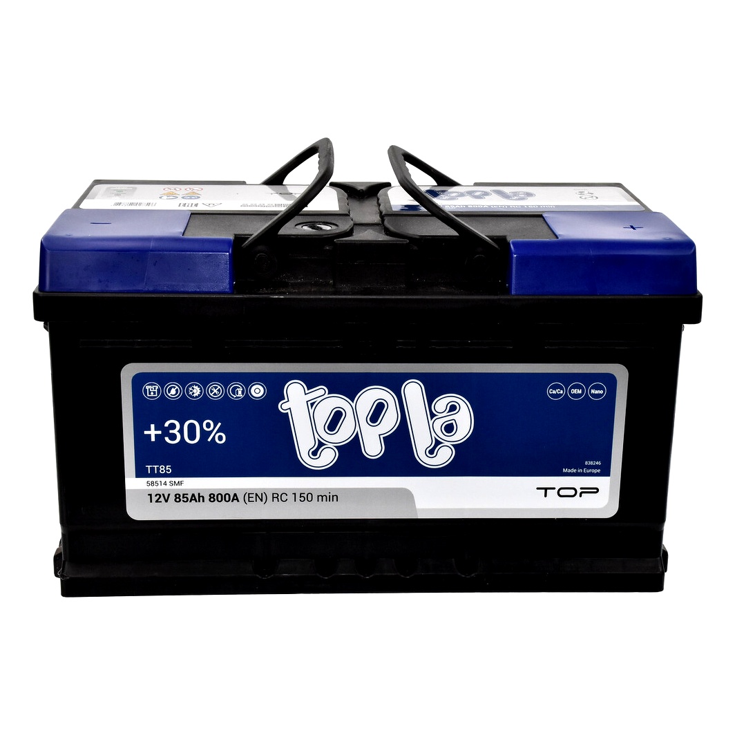 Акумулятор TOPLA Top 12V 85Ah 800A R+ 118685 - zapix