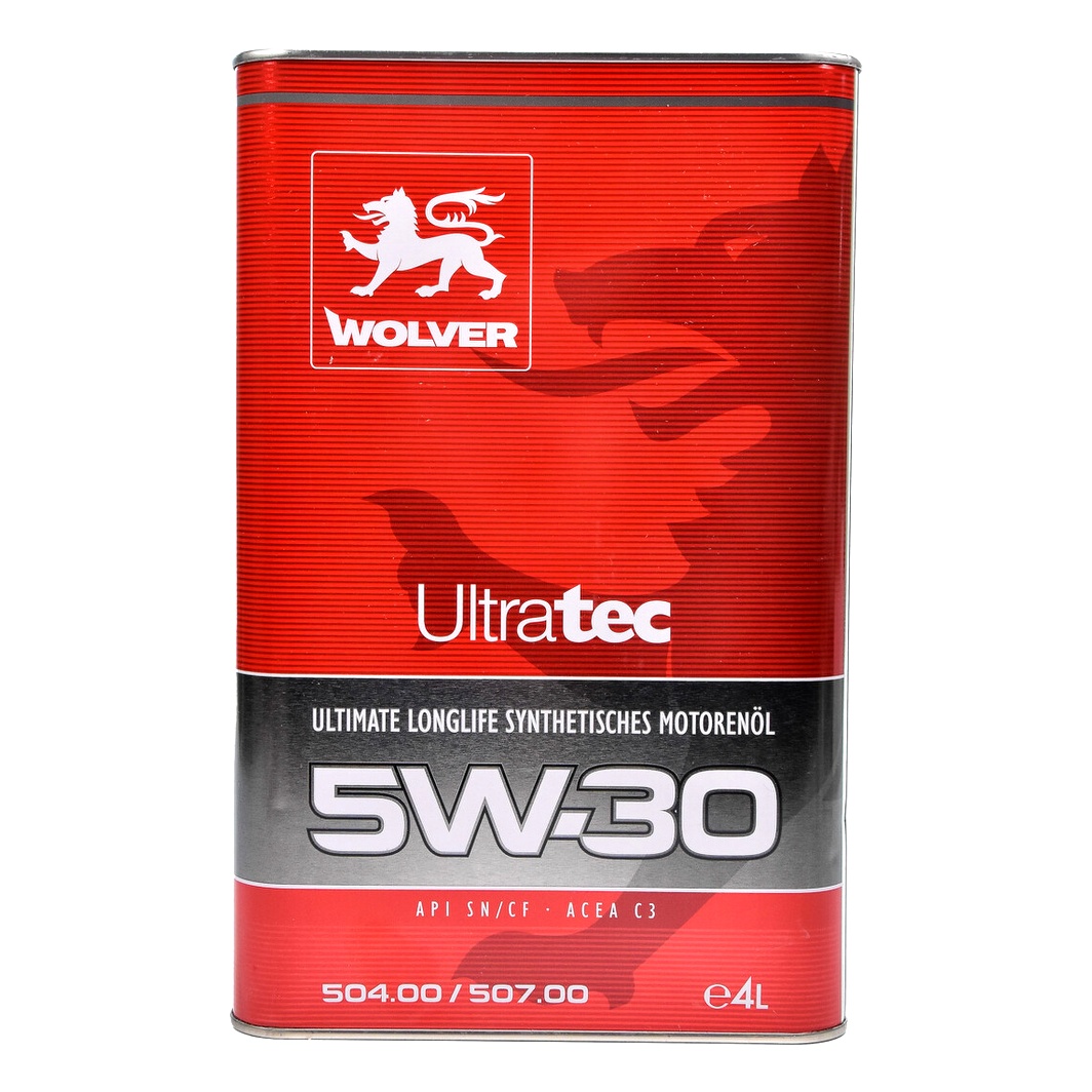 Моторное масло WOLVER UltraTec 5W-30 4 л (4260360940934) - zapix