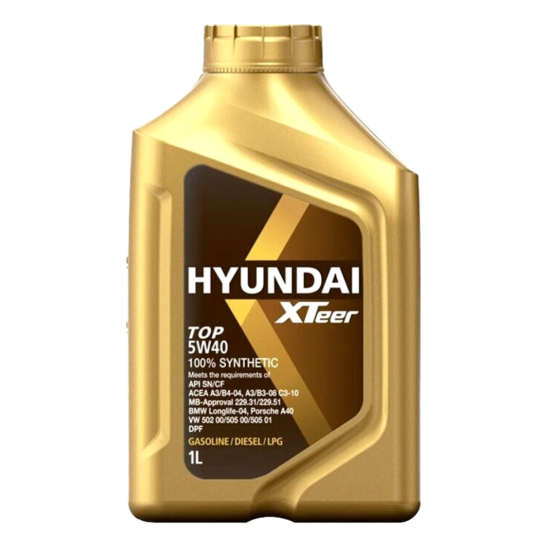 Моторна олива HYUNDAI / KIA XTeer TOP 5W-40 1 л (1011001) - zapix