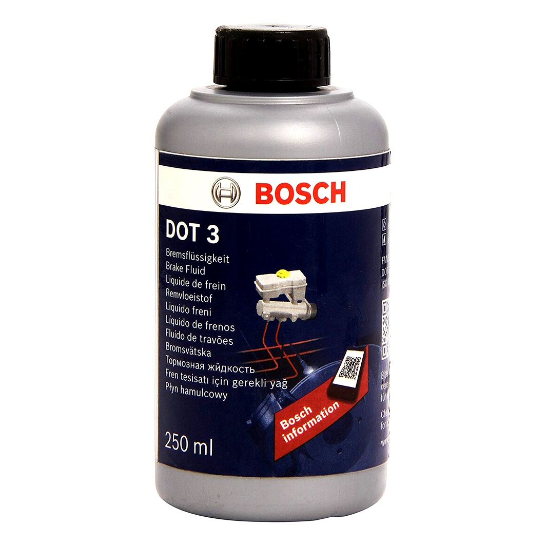 Гальмівна рідина BOSCH DOT 3 пластик 0.25 л 1987479100 - zapix