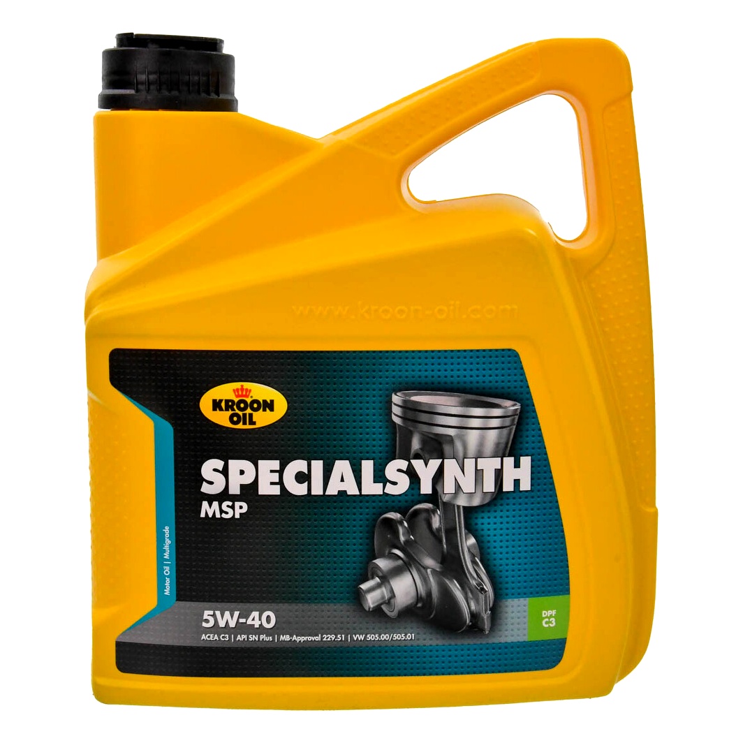Моторна олива KROON OIL Specialsynth MSP 5W-40 4 л (35213) - zapix