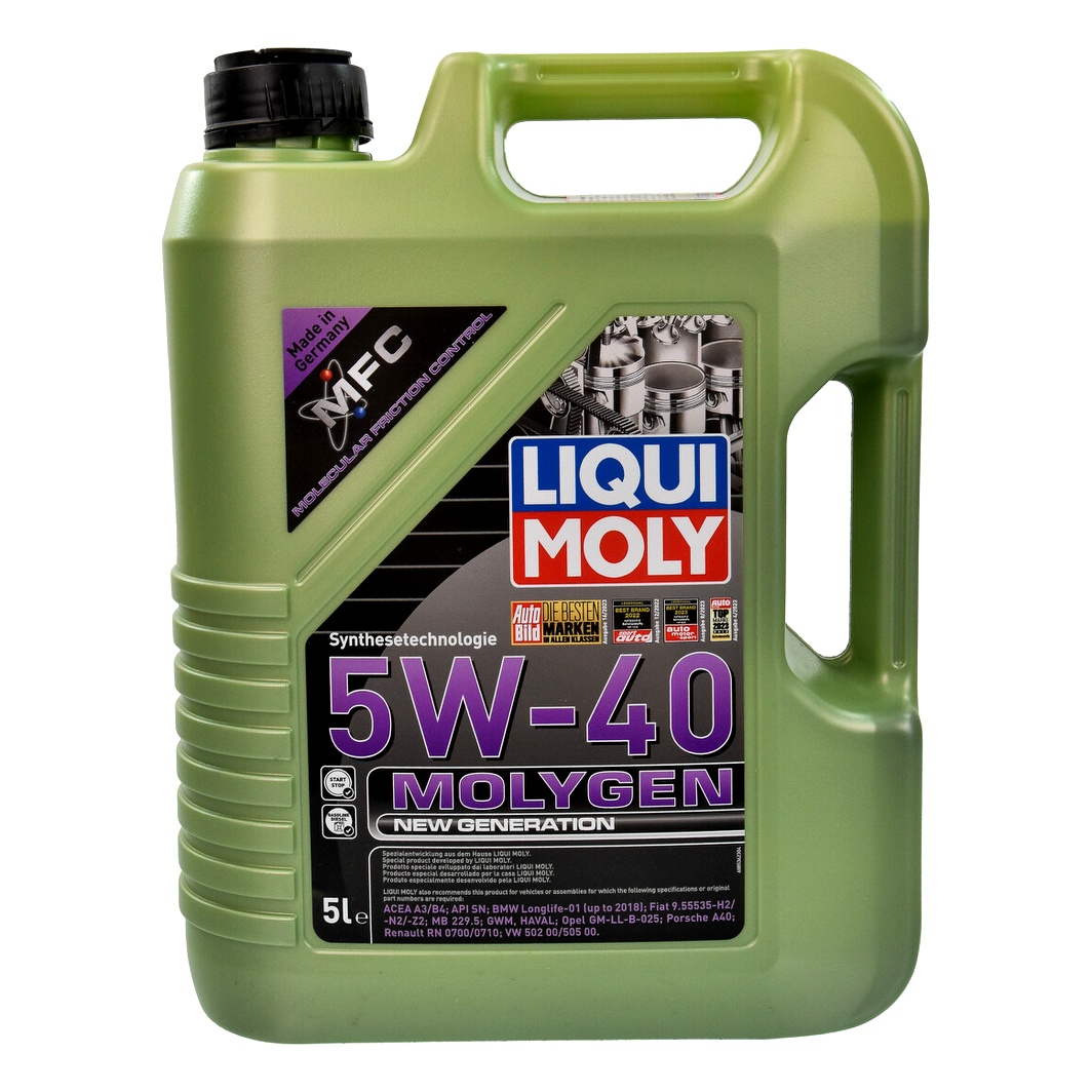 Моторна олива LIQUI MOLY Molygen New Generation 5W-40 5 л (8536) - zapix