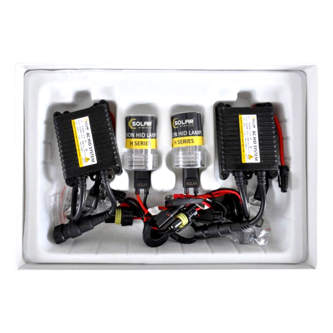 Автолампа ксенонова SOLAR Xenon HID H7 PX26d 35W 85V прозора 4750 - zapix