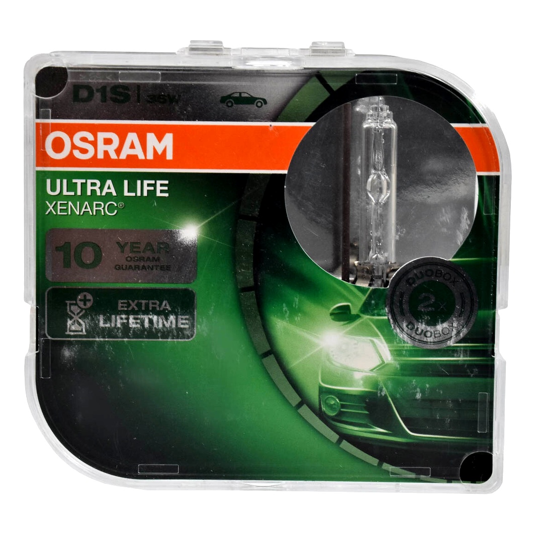 Автолампа ксенонова OSRAM Xenarc Ultra Life D1S PK32d-2 35W 85V прозора 66140ULTHCB - zapix