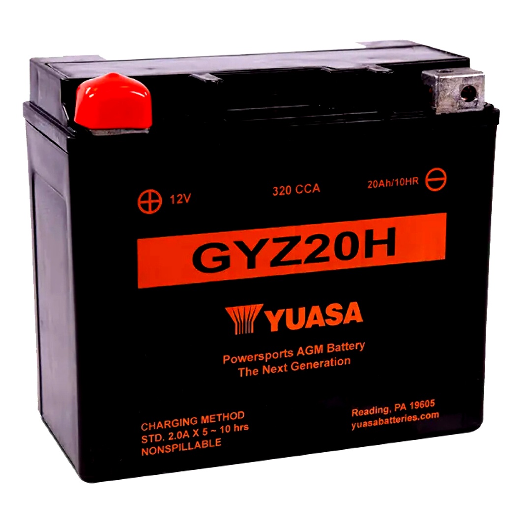 Акумулятор YUASA GYZ Series 12V 21.1Ah 320A L+ GYZ20H - zapix