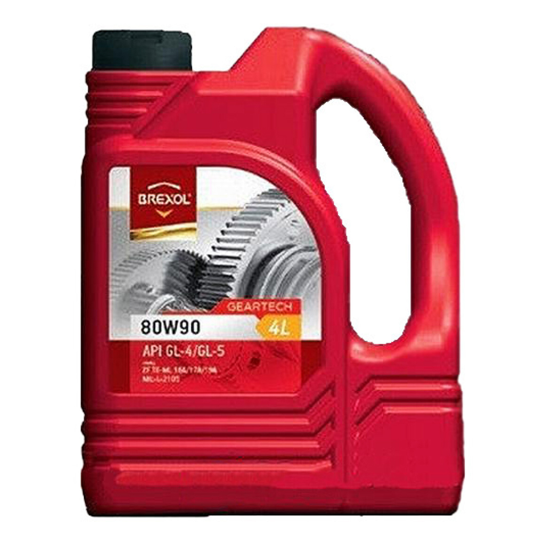 Трансмиссионное масло BREXOL Geartech GL-4 / 5 80W-90 4 л 48391050976 - zapix