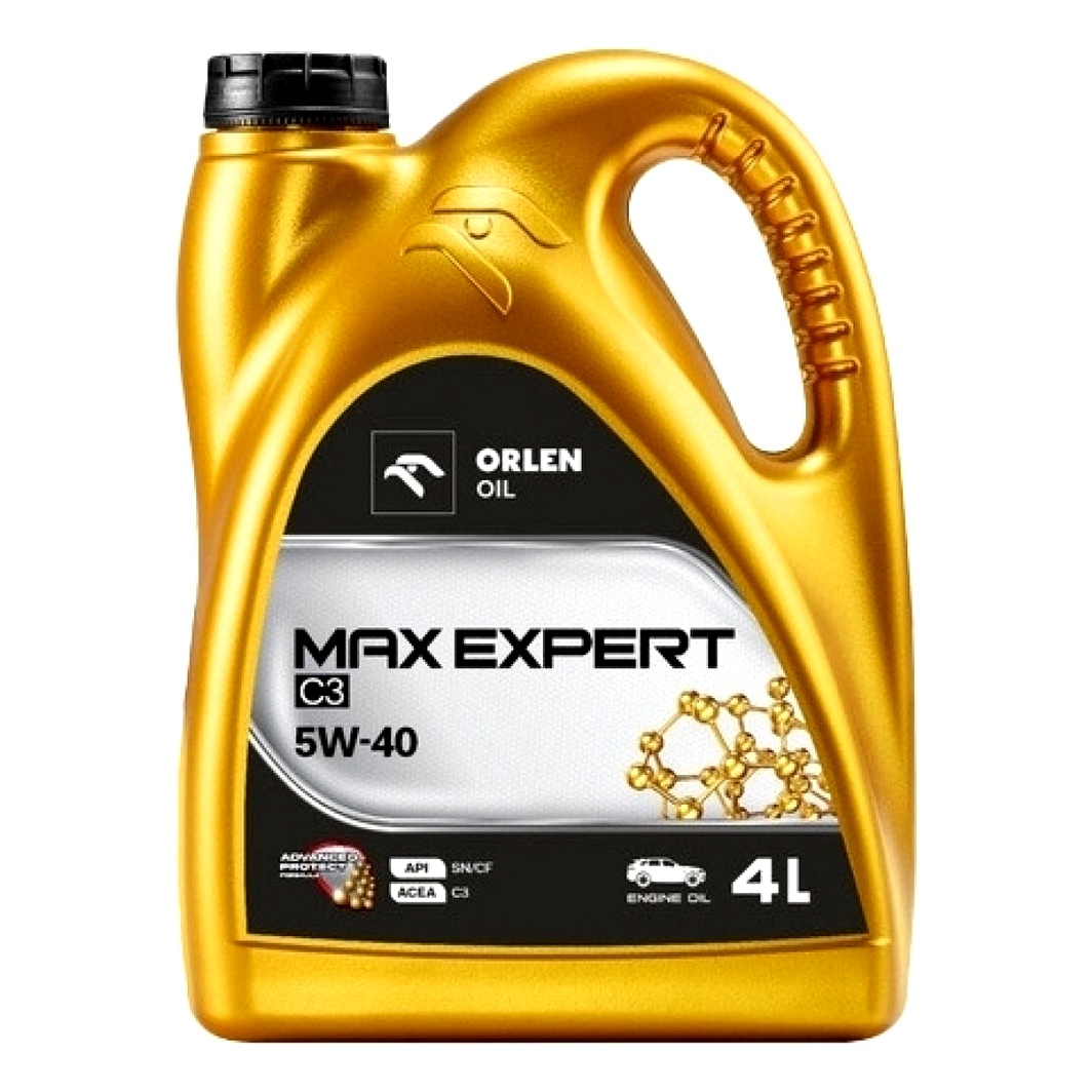 Моторное масло ORLEN Max Expert C3 5W-40 4 л (QFO891B40) - zapix