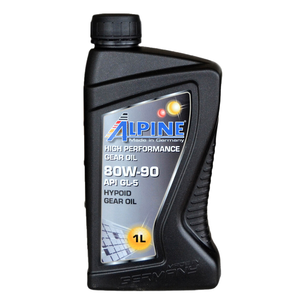 Трансмиссионное масло ALPINE High Performance Gear Oil GL-5 80W-90 1 л 07051 - zapix
