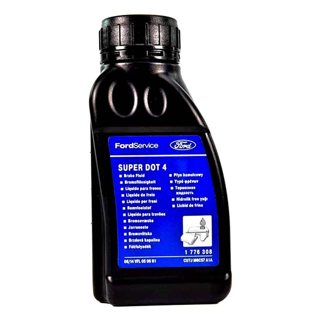 Гальмівна рідина FORD DOT 4 Super пластик 0.25 л 1776308 - zapix