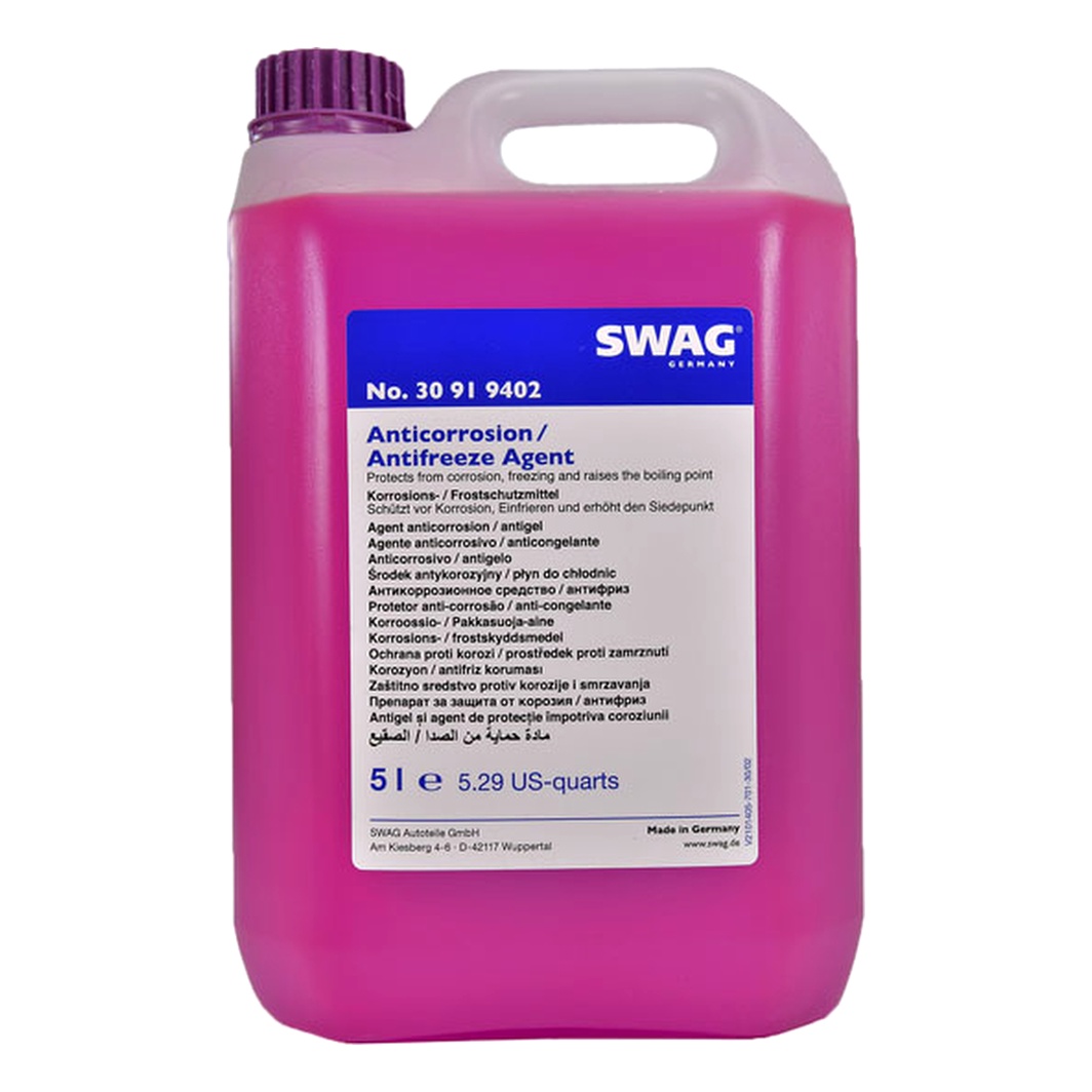 Концентрат антифризу SWAG фіолетовий G12+ 5 л (30919402) - zapix