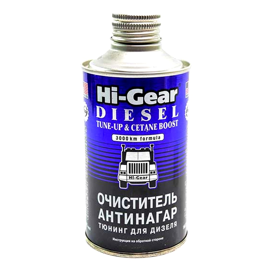 Присадка HI-GEAR очищувач-антинагар і тюнінг для дизеля 325 мл (HG3436) - zapix