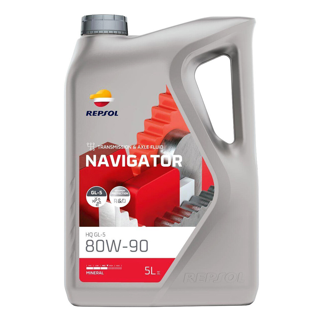 Трансмиссионное масло REPSOL Navigator HQ GL-5 80W-90 5 л RPP4005LFA - zapix