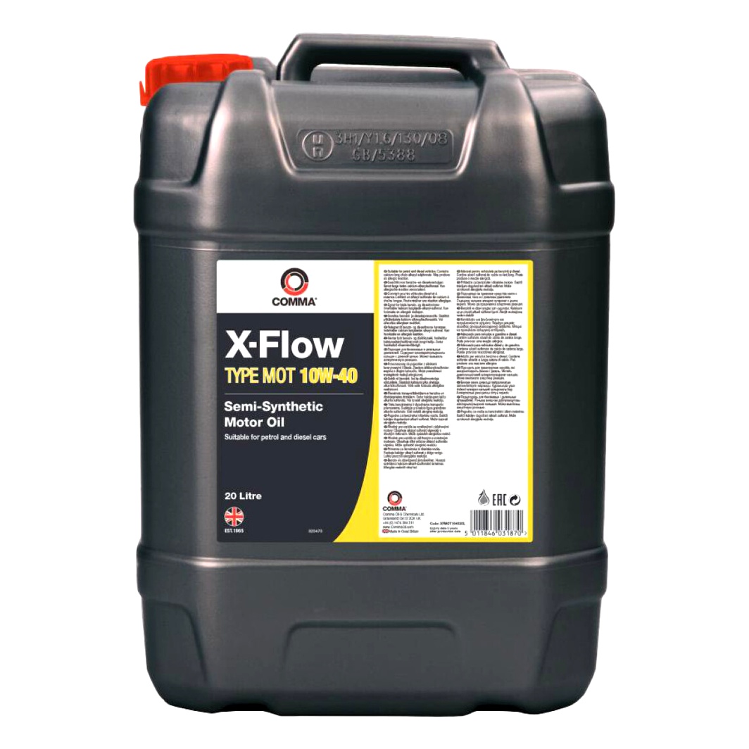 Моторна олива COMMA X-Flow MOT 10W-40 20 л (101246) - zapix
