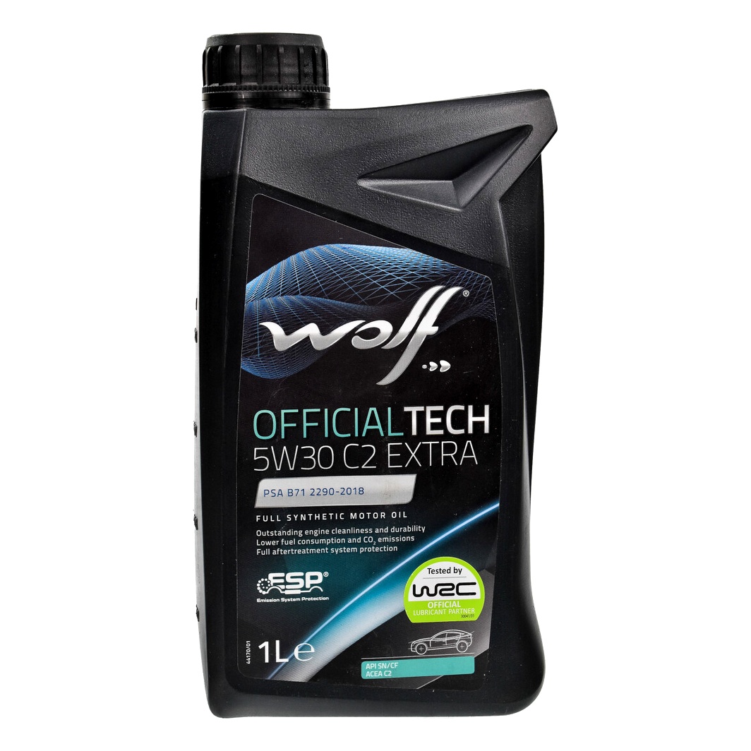 Моторна олива WOLF Officialtech C2 Extra 5W-30 1 л (8339578) - zapix