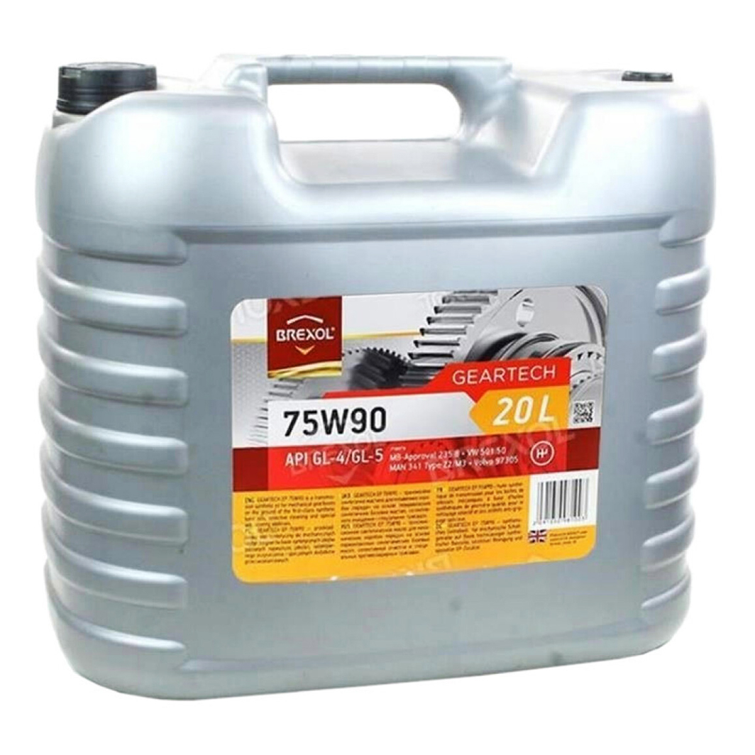 Трансмиссионное масло BREXOL Geartech EP GL-4 / 5 75W-90 20 л 48391050981 - zapix