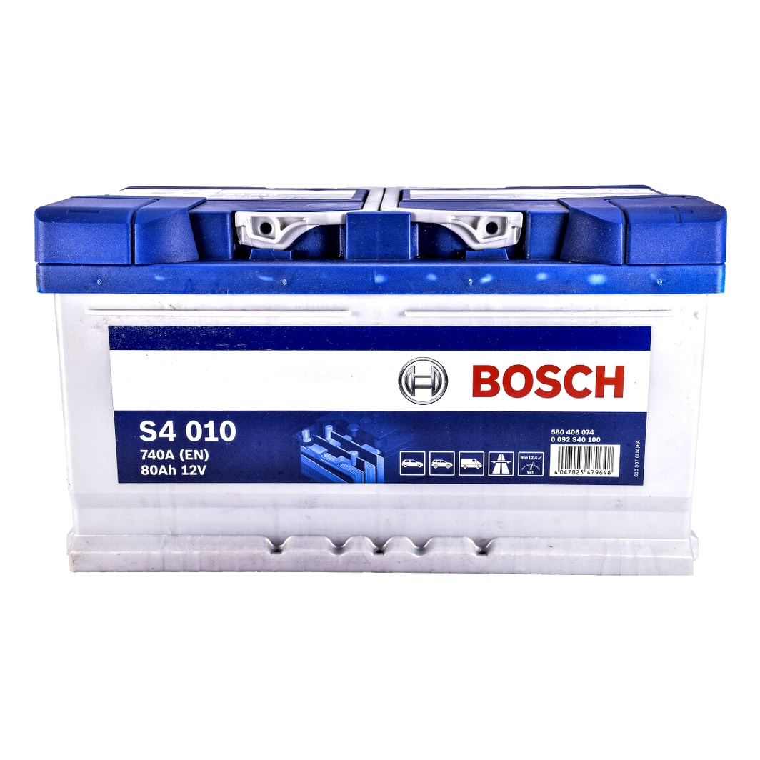 Акумулятор BOSCH S4 Silver 12V 80Ah 740A R+ 0092S40100 - zapix