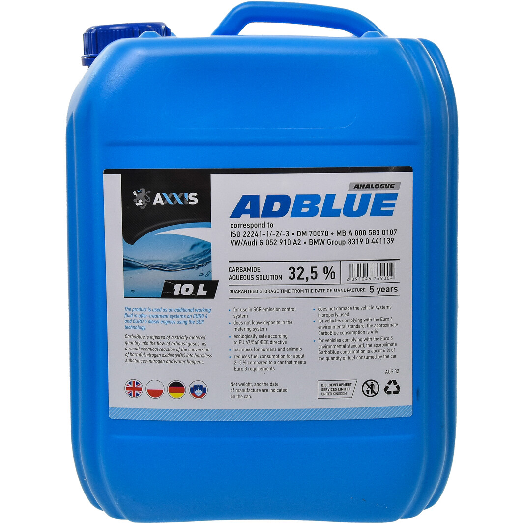 Adblue AXXIS 10 л 502095AUS32 - zapix