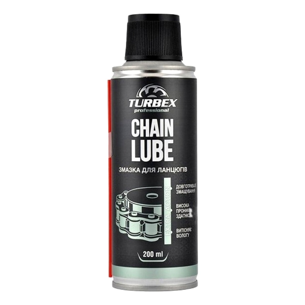 Змазка TURBEX Chain Lube Off Road для ланцюга 200 мл (TR00174) - zapix