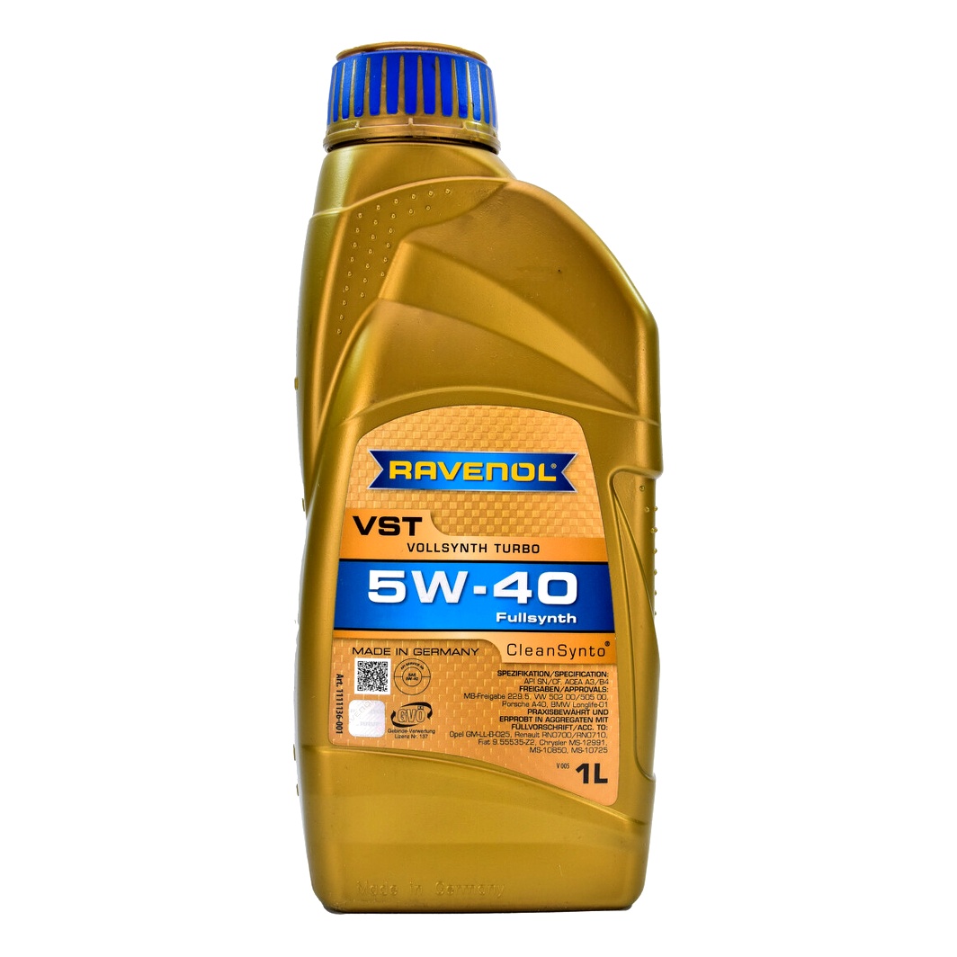 Моторна олива RAVENOL VST 5W-40 1 л (1111136001) - zapix