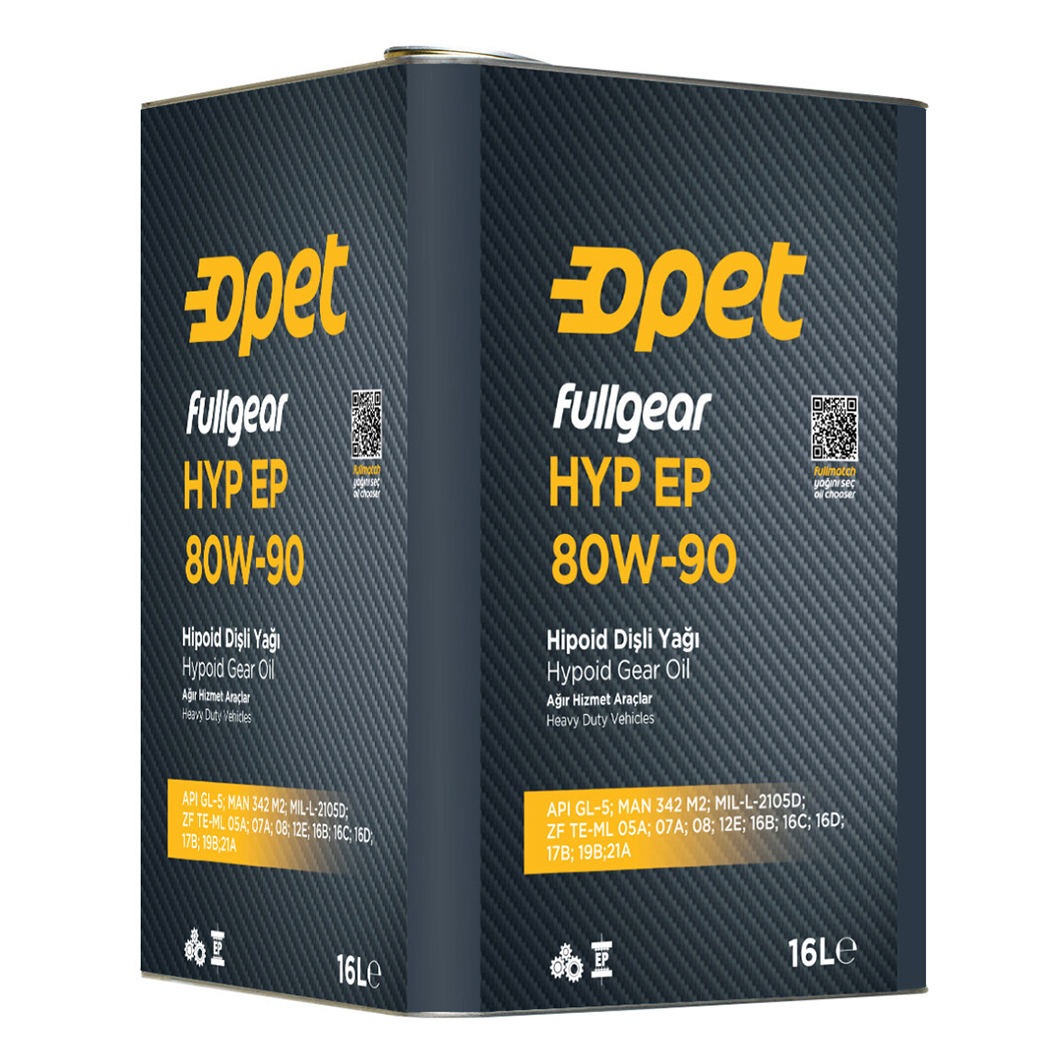 Трансмиссионное масло OPET FullGear HYP EP GL-5 80W-90 16 л 601216251 - zapix