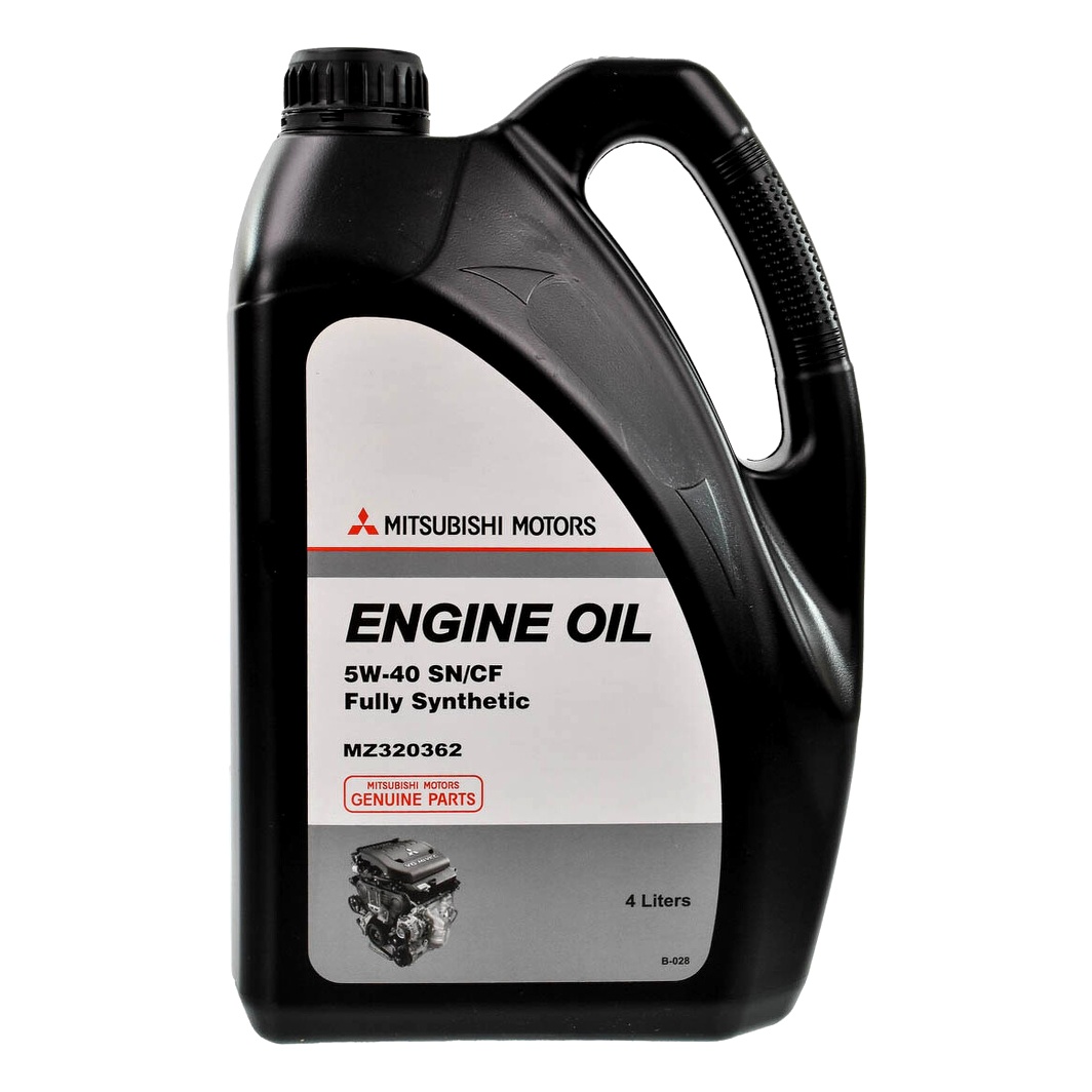 Моторна олива MITSUBISHI Engine Oil SN/CF 5W-40 4 л (MZ320362) - zapix