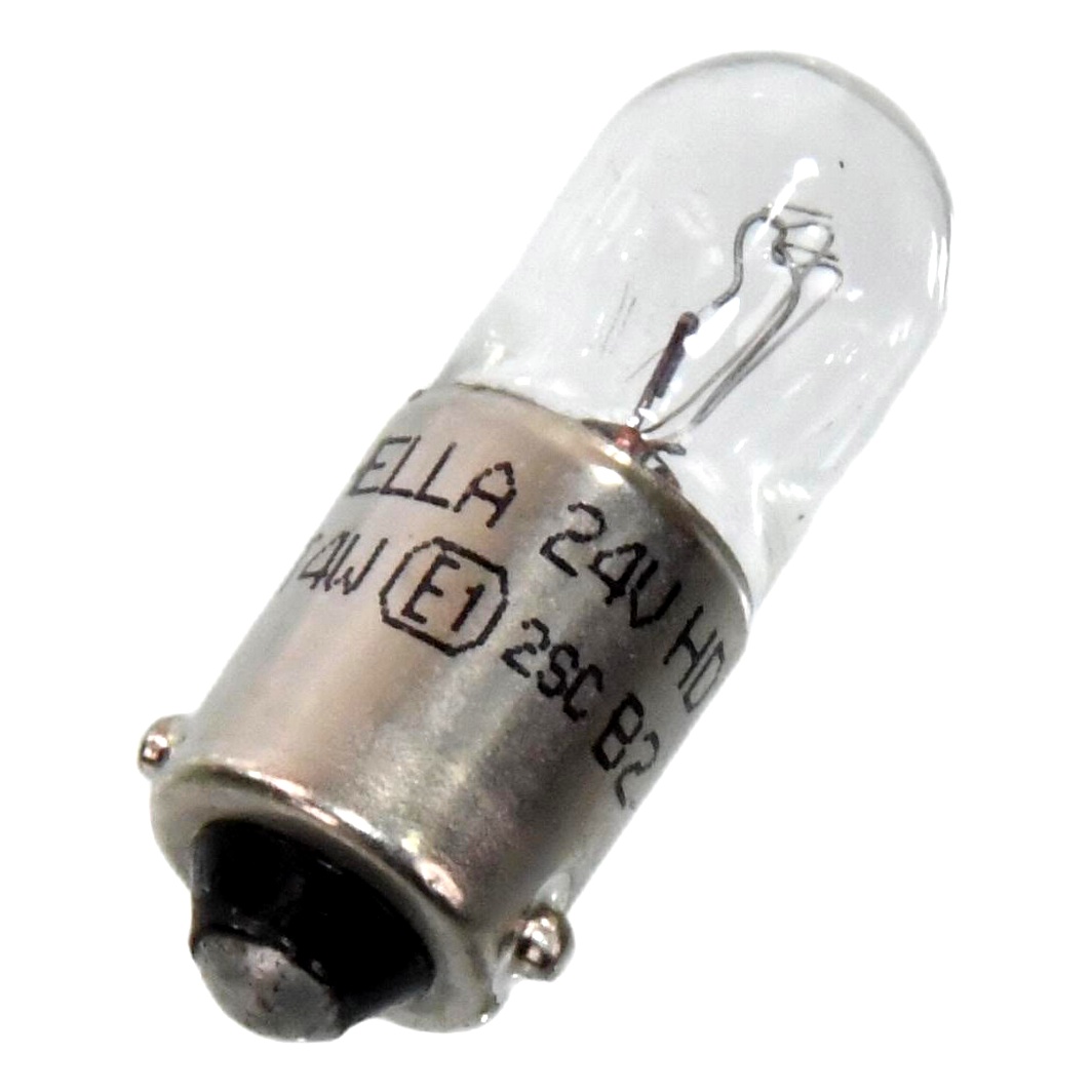 Автолампа розжарювання HELLA Heavy Duty T4W BA9s 4W 24V прозора 8GP002067261 - zapix