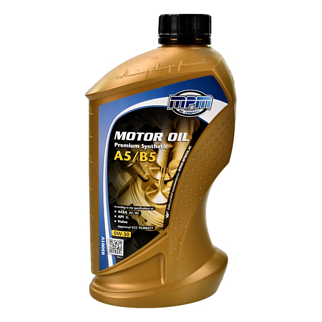 Моторное масло MPM Premium Synthetic A5/B5 0W-30 1 л (05001V) - zapix