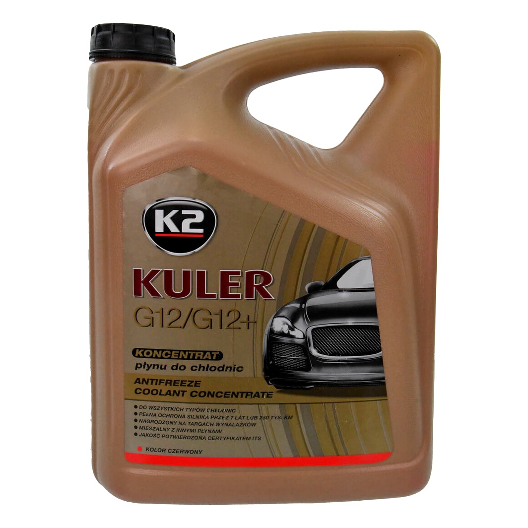 Концентрат антифризу K2 Kuler червоний G12/G12+ 5 л (T215C) - zapix