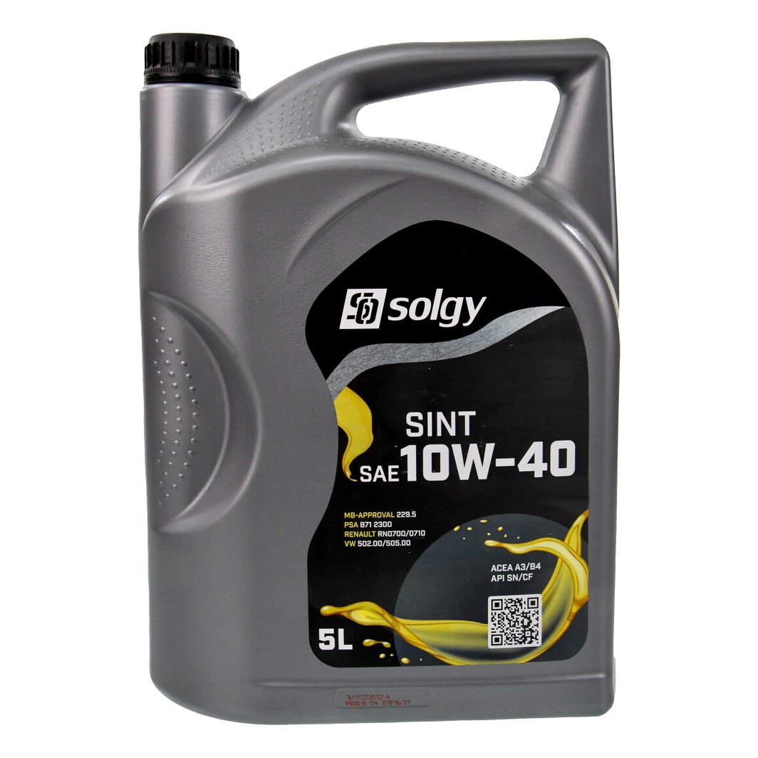 Моторное масло SOLGY Sint 10W-40 5 л (504032) - zapix