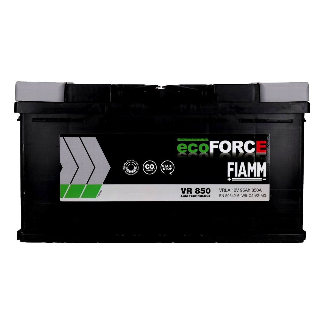 Акумулятор FIAMM Eco Force 12V 95Ah 850A R+ VR850 - zapix